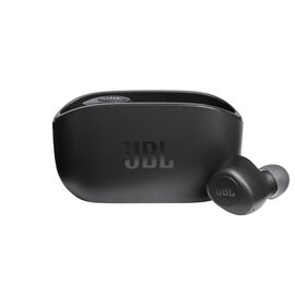 JBL Vibe 100TWS - Black - True Wireless Earbuds - Hero